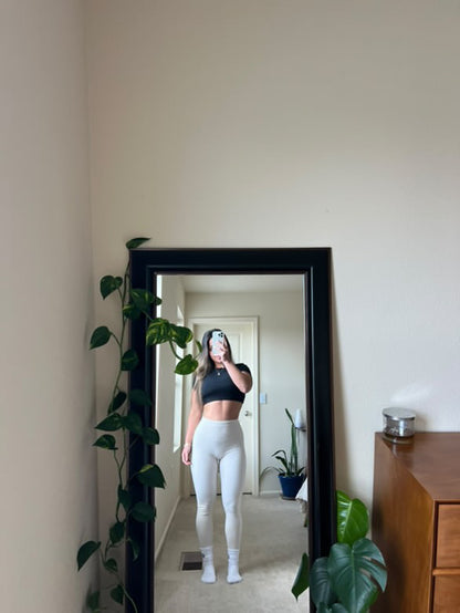 Performance Leggings (Sand Gray)