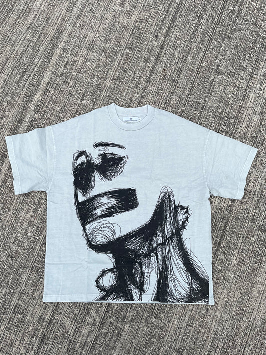 "THORNS" TEE (LIGHT GRAY)